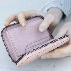Status Anxiety Wayward Dusty Pink Wallet