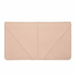 Status Anxiety Accessories Triple Threat Dusty Pink Foldover Wallet