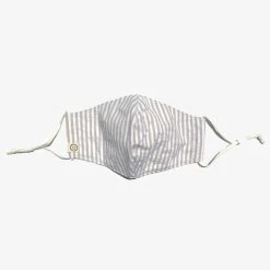 Personal Space Neutral Stripe + Mini Gingham Face Mask 2 Pack Accessories