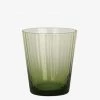 French Country Support Local Gifts Talbot Green Tumbler Glass