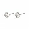 Pilgrim Tally Abstract Wave Stud Earrings Silver Plated Accessories
