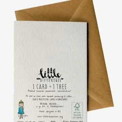 Little Difference Gifts For Her Thanks Mum Wreath Greeting Card