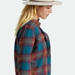 Brixton Wesley Fedora Timberwolf Taupe Wool Felt Hat Accessories