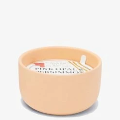 Paddy Wax Wabi Sabi Pink Opal + Persimmon Small Ceramic Candle 99g