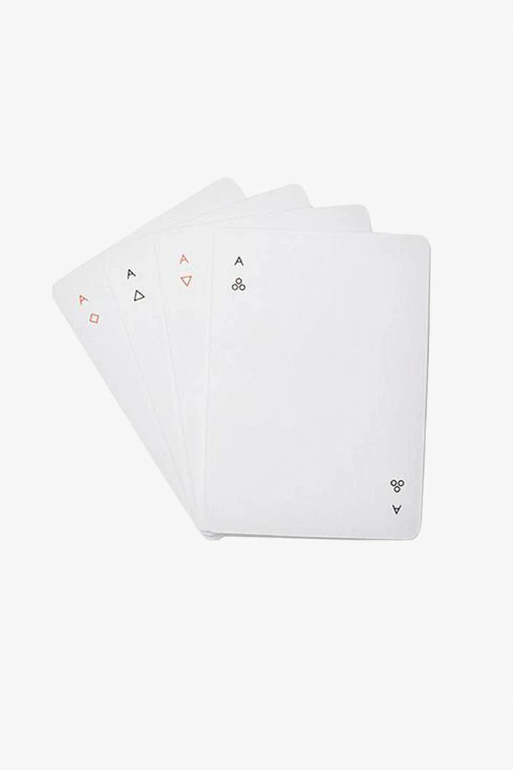 Areaware Minim Playing Cards White Gifts For Her