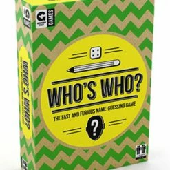 Ginger Fox Games Home & Beauty Who's Who? Game