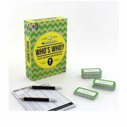 Ginger Fox Games Home & Beauty Who's Who? Game