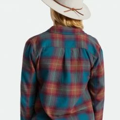 Brixton Wesley Fedora Timberwolf Taupe Wool Felt Hat Accessories