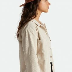 Brixton Messer Fedora Caramel Wool Felt Hat