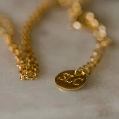 Silver Linings Accessories Zulu Gold U Shape Necklace