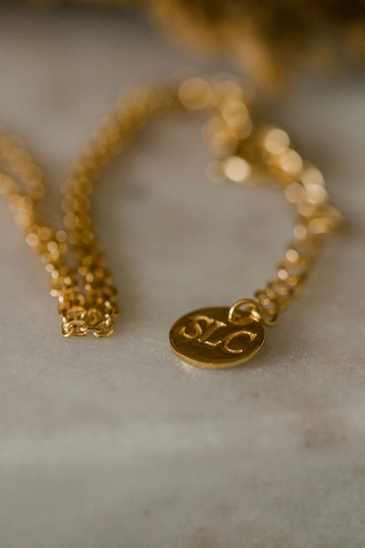 Silver Linings Accessories Zulu Gold U Shape Necklace