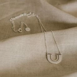 Silver Linings Accessories Zulu Silver U Shape Necklace